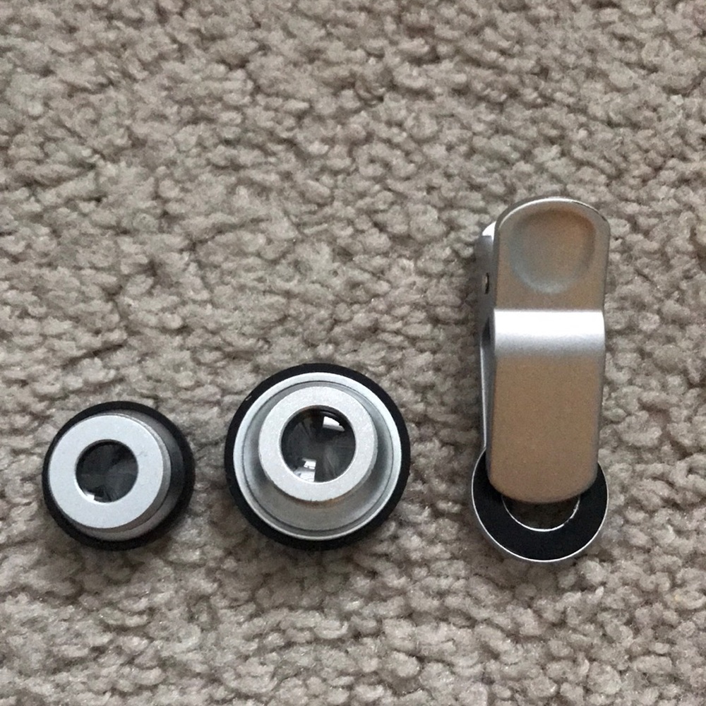 Fish eye lens for mobile phone